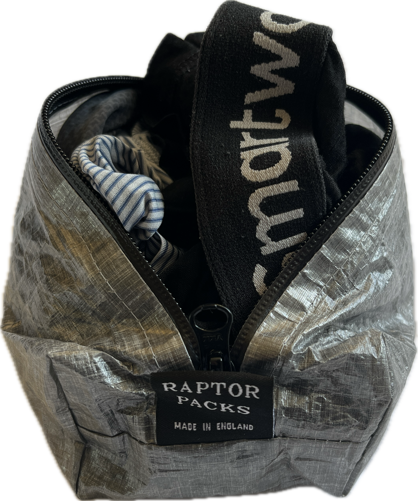 Medium Wide DCF Zipper Pouch